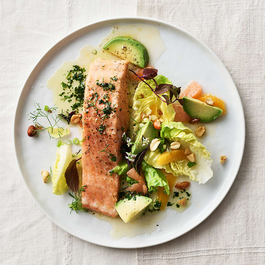 Shiny White Pro Round Porcelain Couple Dinner Plate
